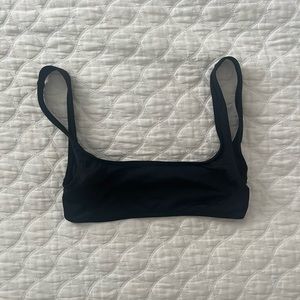 Black swim top. Size small